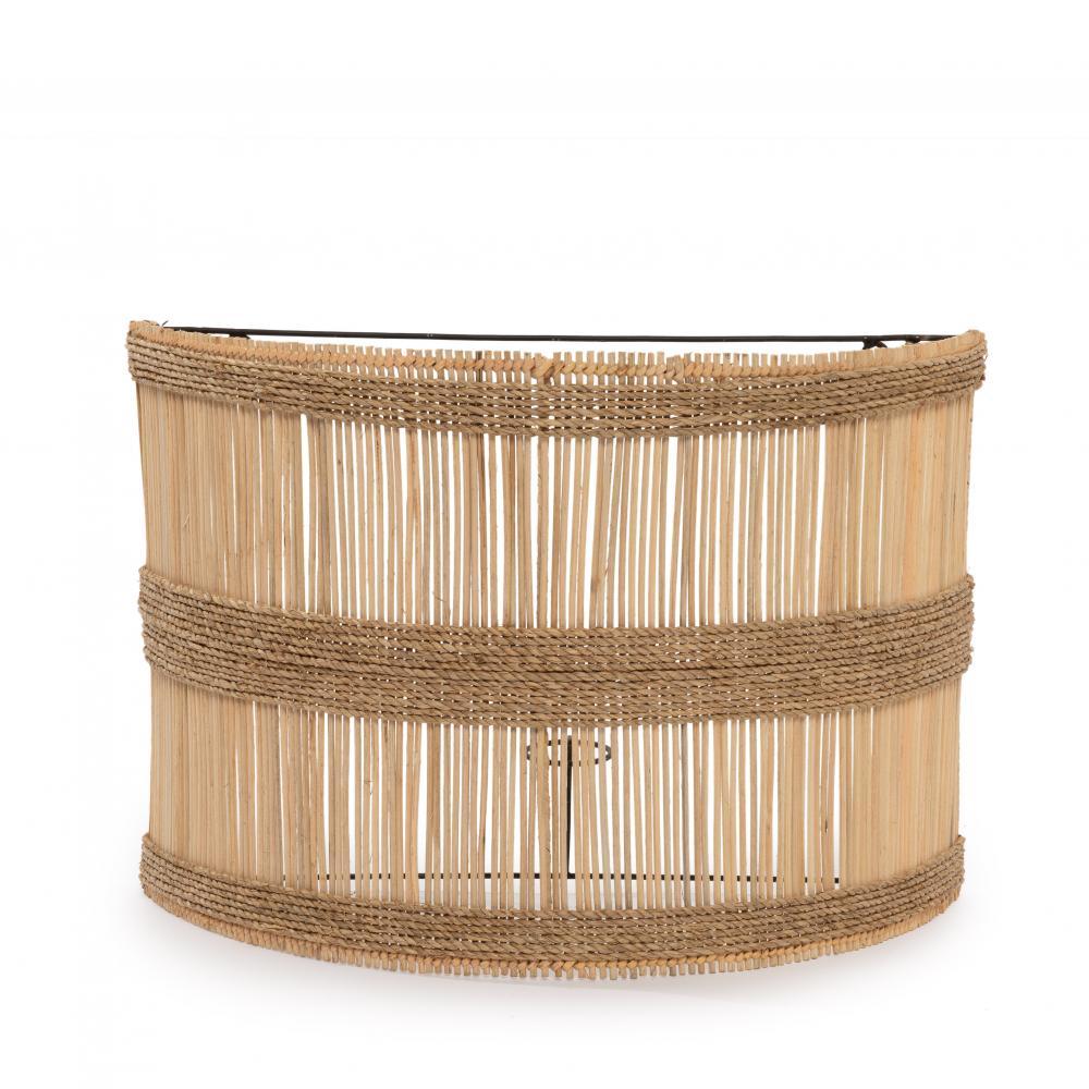 The rattan doedoe wall light   m   flo & joe