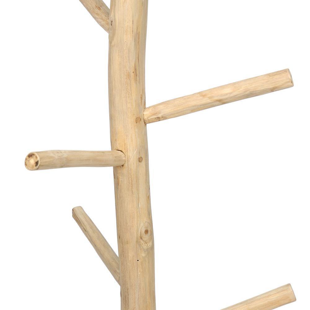 Teak coat stand   flo & joe