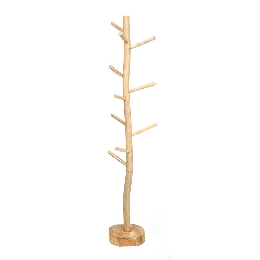 Teak coat stand   flo & joe