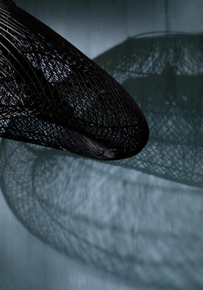 The Cloud Pendant - Black- 120cm - Flo & Joe