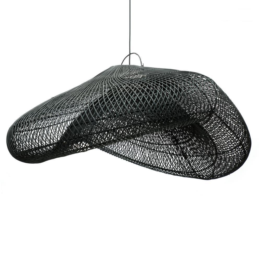 The cloud pendant   black  120cm   flo & joe