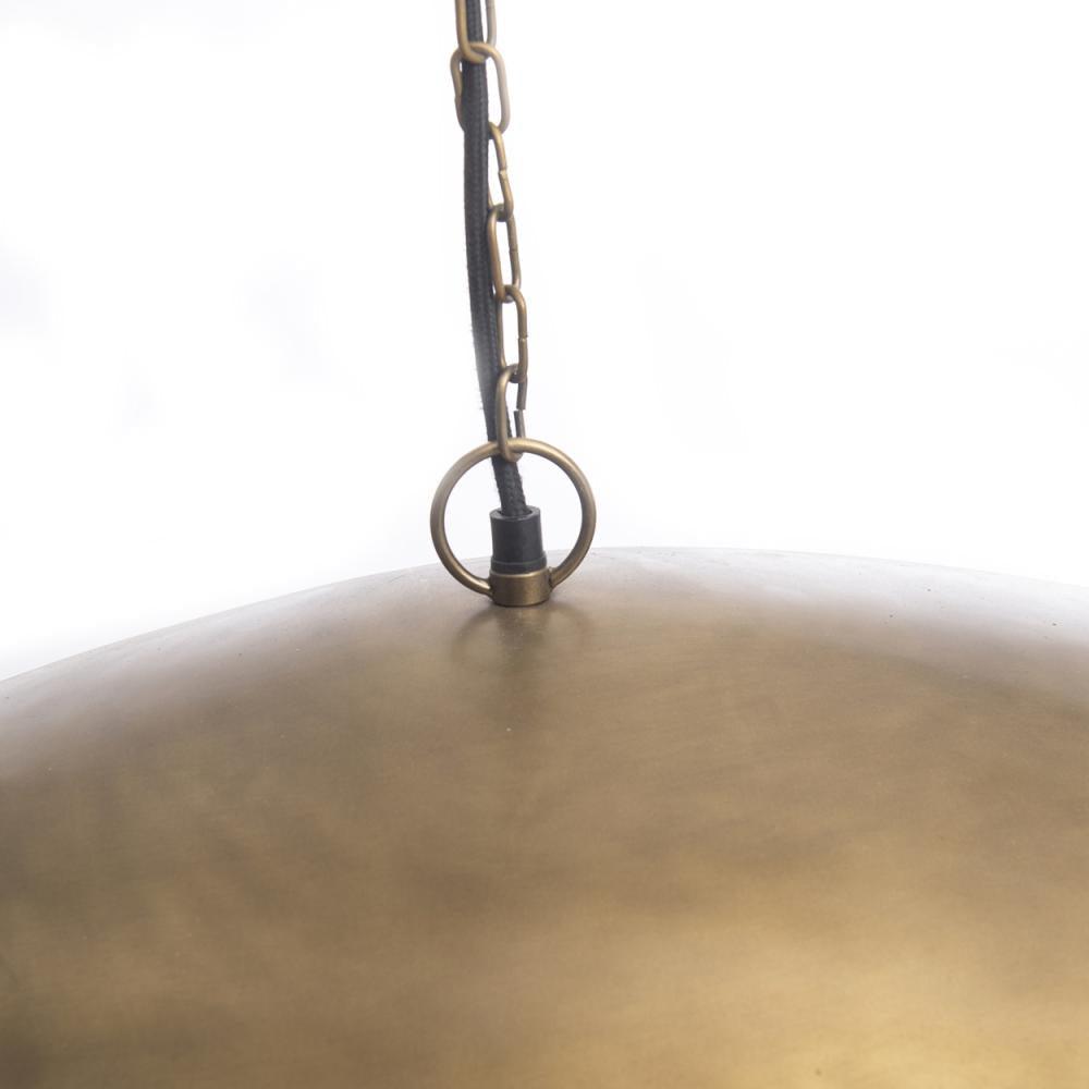 The Fortune Cookie Brass Pendant - XL - Flo & Joe