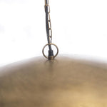 The Fortune Cookie Brass Pendant - XL - Flo & Joe