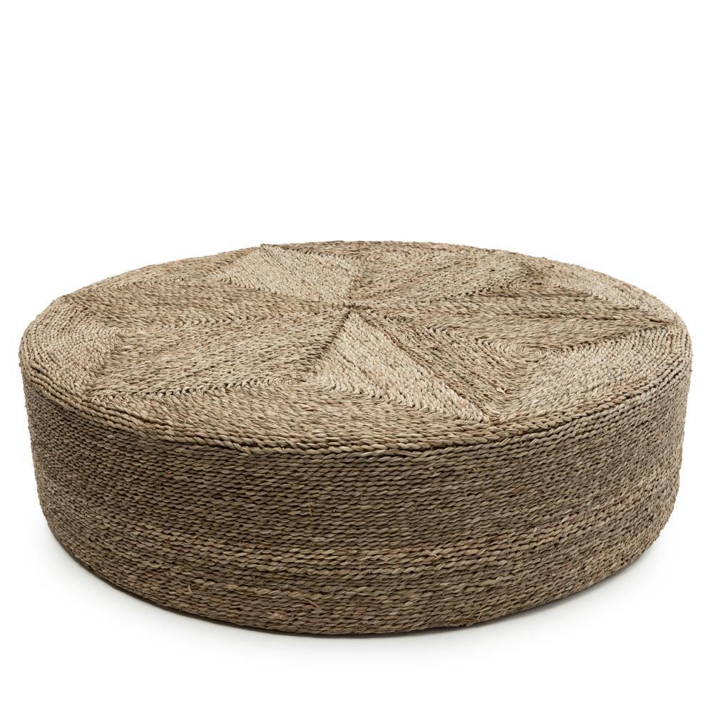 The huge pouffe   natural   flo & joe