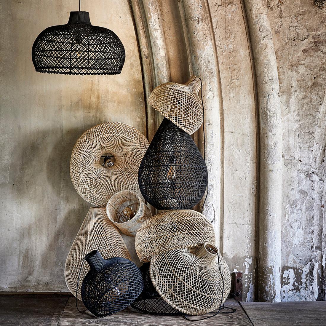 The maze natural pendant light   s   flo & joe