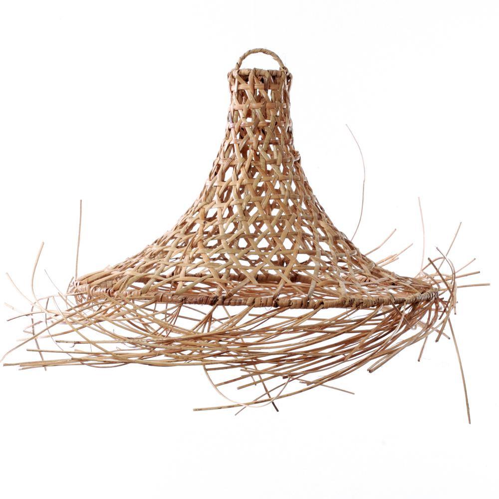 The Mykonos Rattan Pendant Natural - L - Flo & Joe