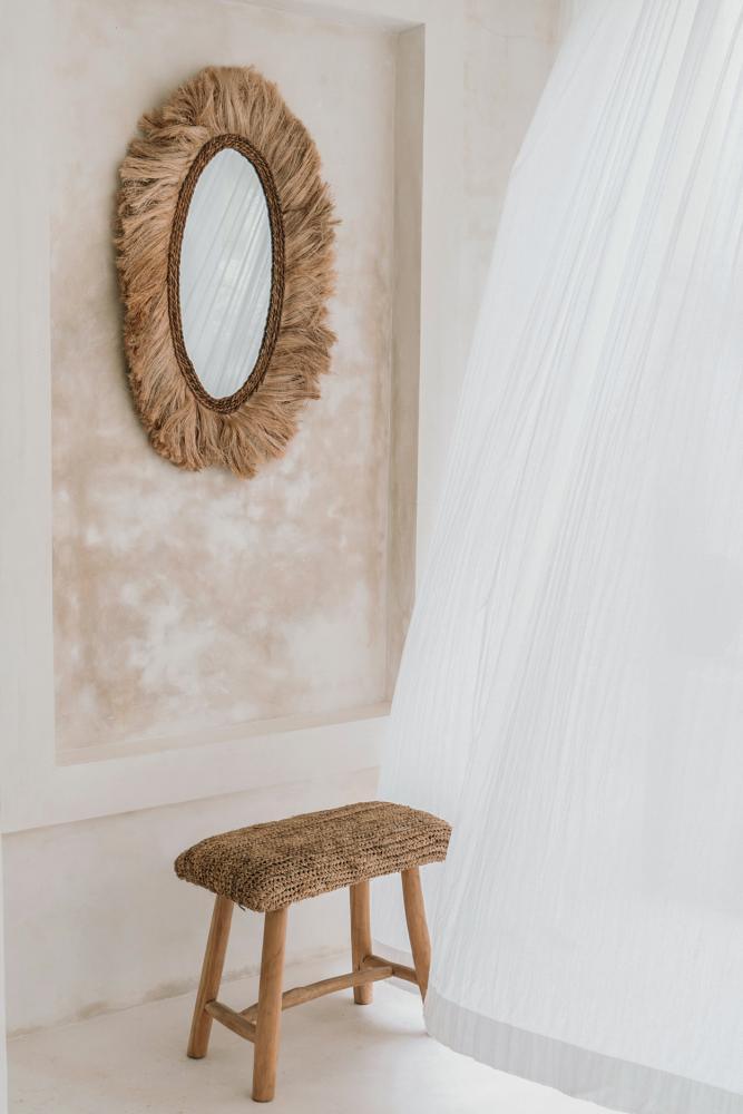 The raffia bench   flo & joe