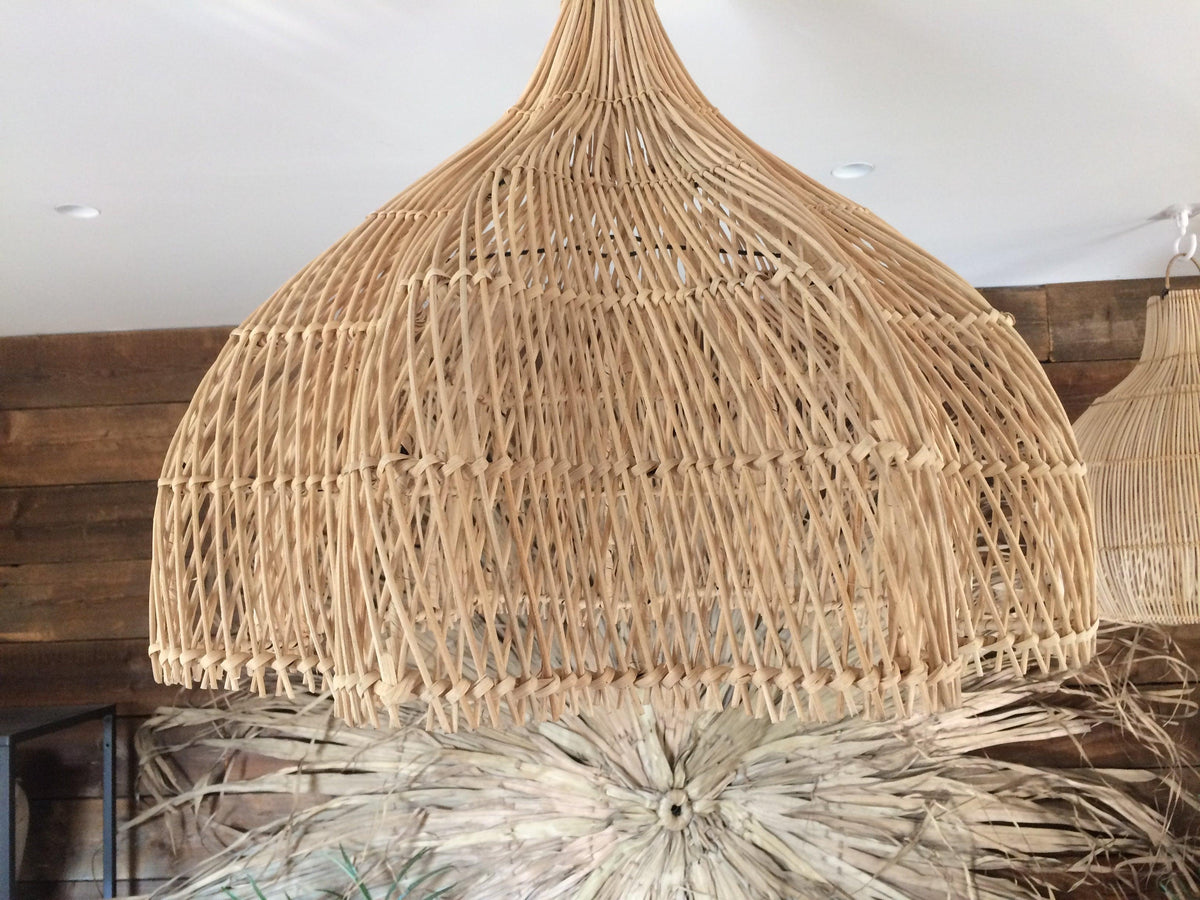 The whipped pendant   natural   60cm   flo & joe