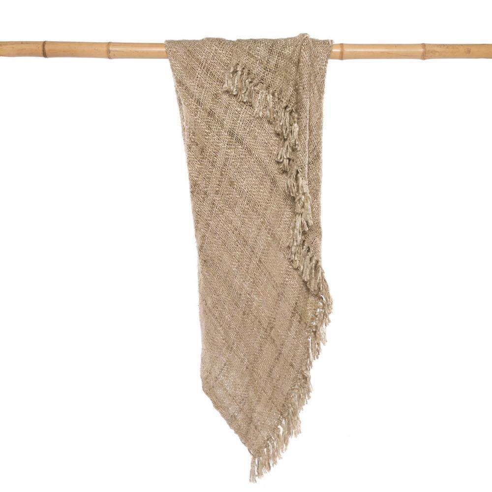 The s'il vous plaid   beige throw   flo & joe