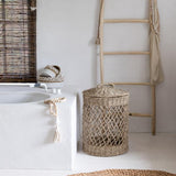 Tulum Teak Root Ladder - Natural - Flo & Joe