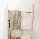 Tulum Teak Root Ladder - Natural - Flo & Joe