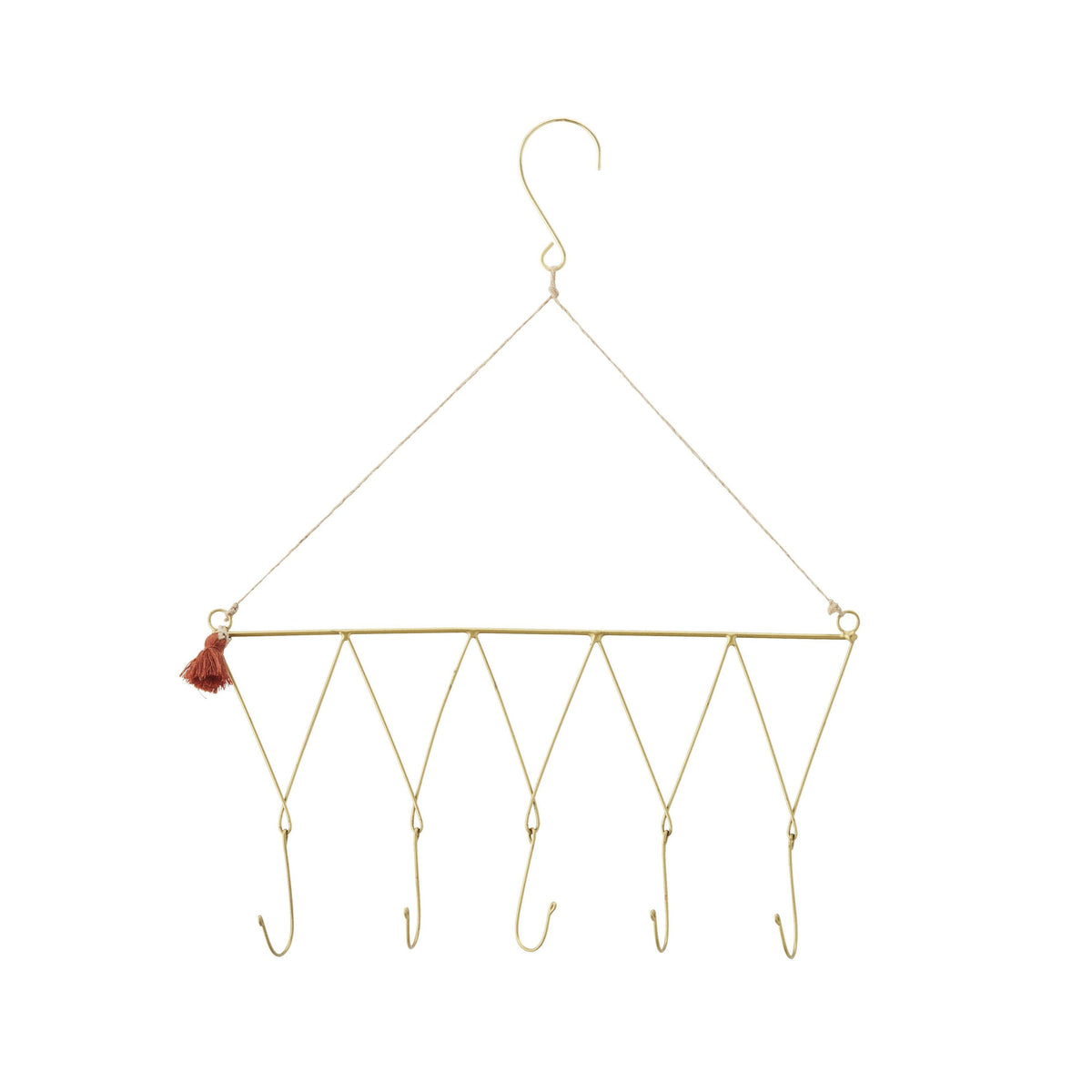 Antiqued iron hanger   flo & joe