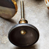Black Stone Door Knob - Flo & Joe