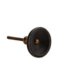 Black Stone Door Knob - Flo & Joe