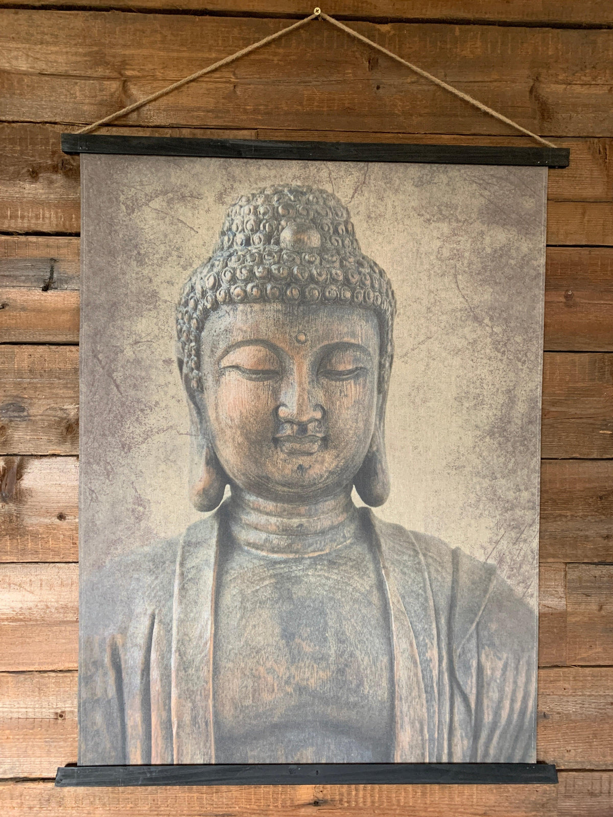 Buddha mural wall hanging   flo & joe