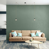 Ceiling Light 2 Fittings - Raw Linen Black - Flo & Joe