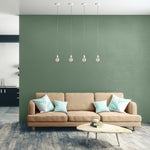 Ceiling Light Fitting - Single - Raw Linen White - Flo & Joe