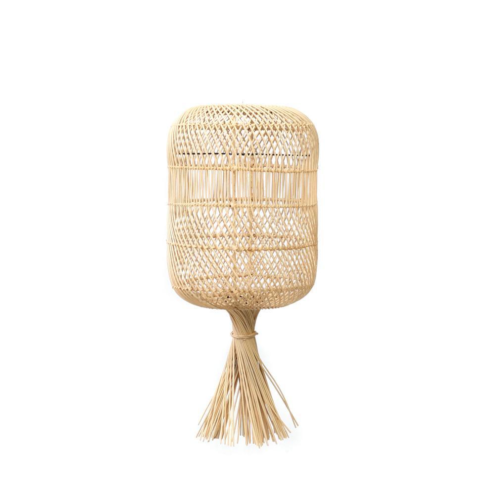 Dumpling Pendant / Floor Light - Natural - 50cm - Flo & Joe