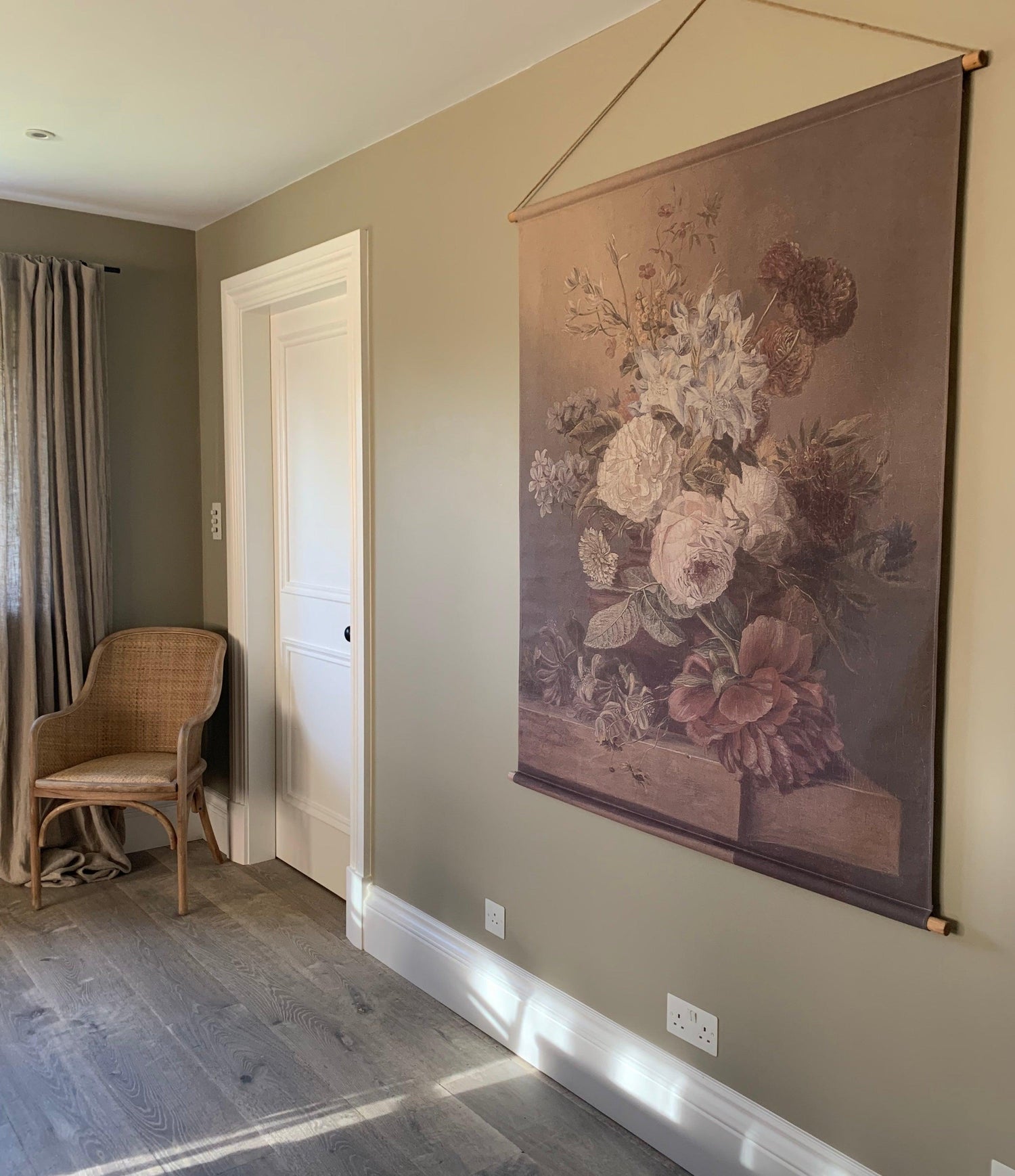 Dusky Floral Display Mural Wall Hanging - XL - Flo & Joe