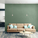 French Linen Ceiling Light - 2 Fittings - Natural - Flo & Joe