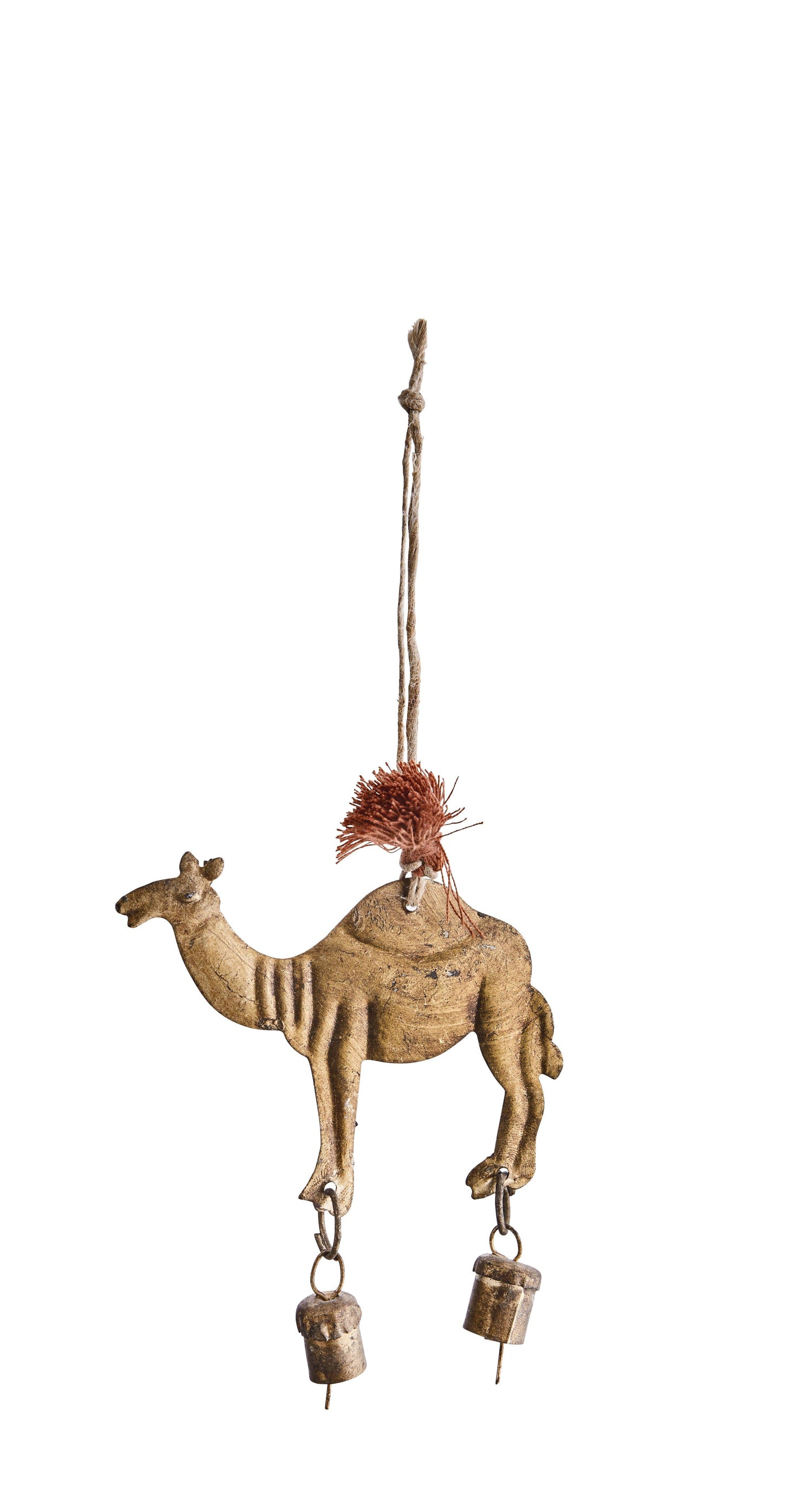 Golden Camel with Bells Decoration - Flo & Joe