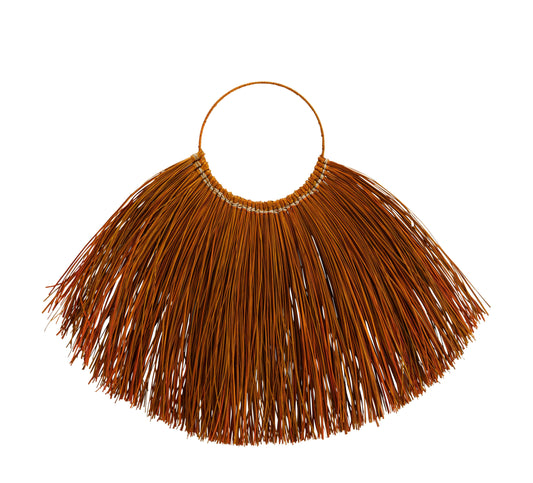 Handmade Rust Seagrass Wall Hanging - Flo & Joe