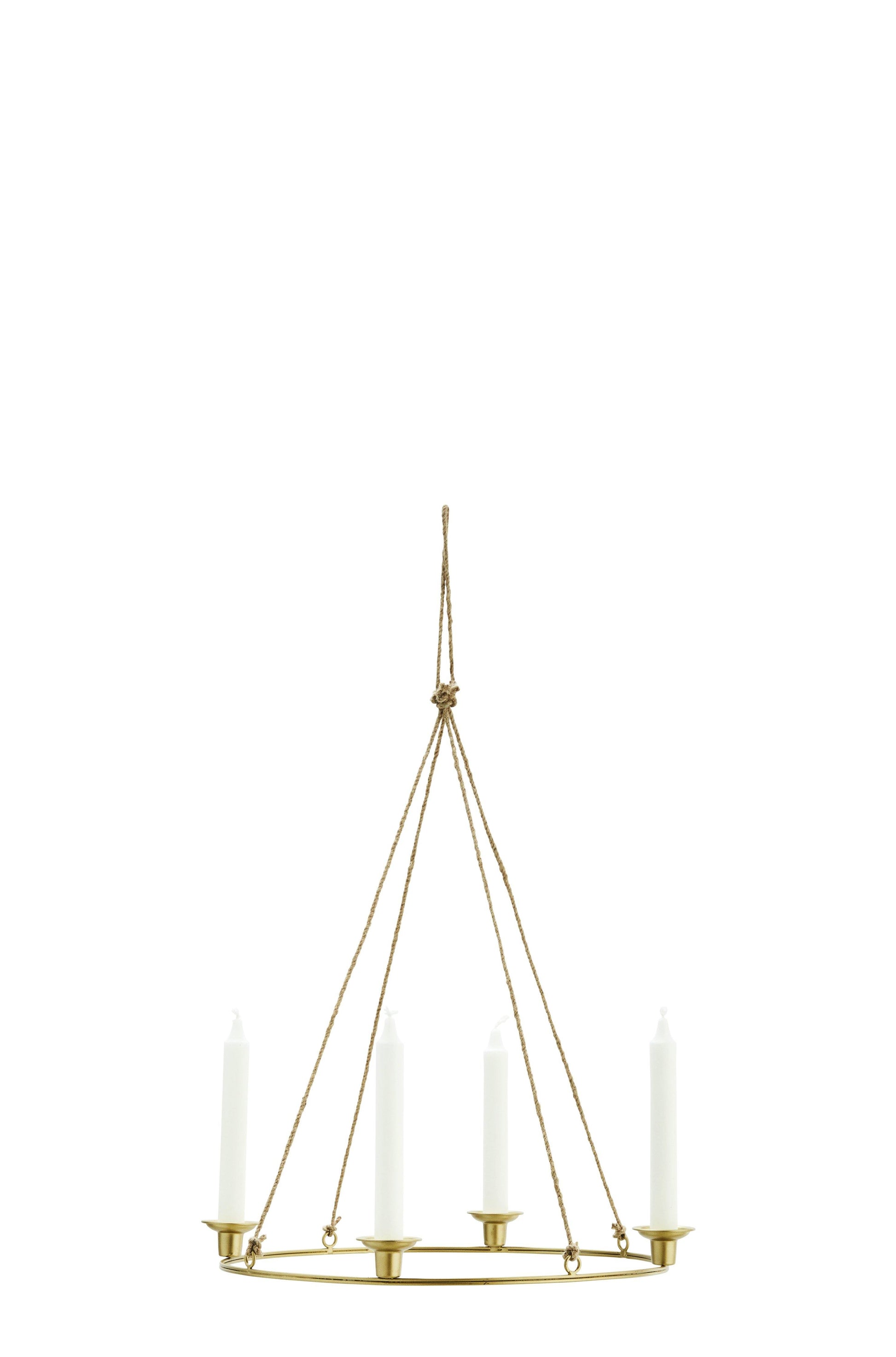 Hanging Golden Candle Holder - Flo & Joe