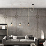Jute Ceiling Light -3 Fittings - Flo & Joe