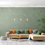 Jute Ceiling Light - 3 Fittings - White - Flo & Joe