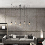 Jute Ceiling Light - 5 Fittings - Flo & Joe