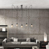 Jute Ceiling Light - 5 Fittings - Flo & Joe