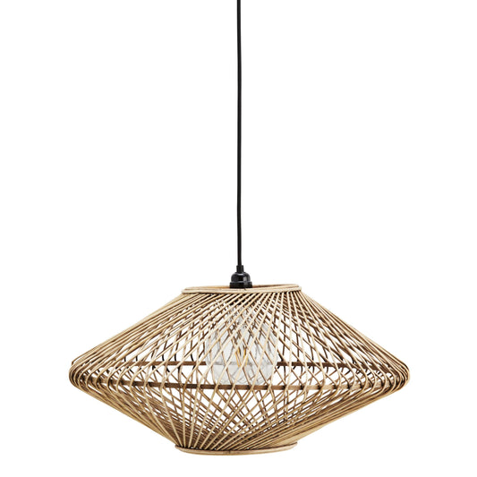 Large Rattan Pendant Light - Flo & Joe