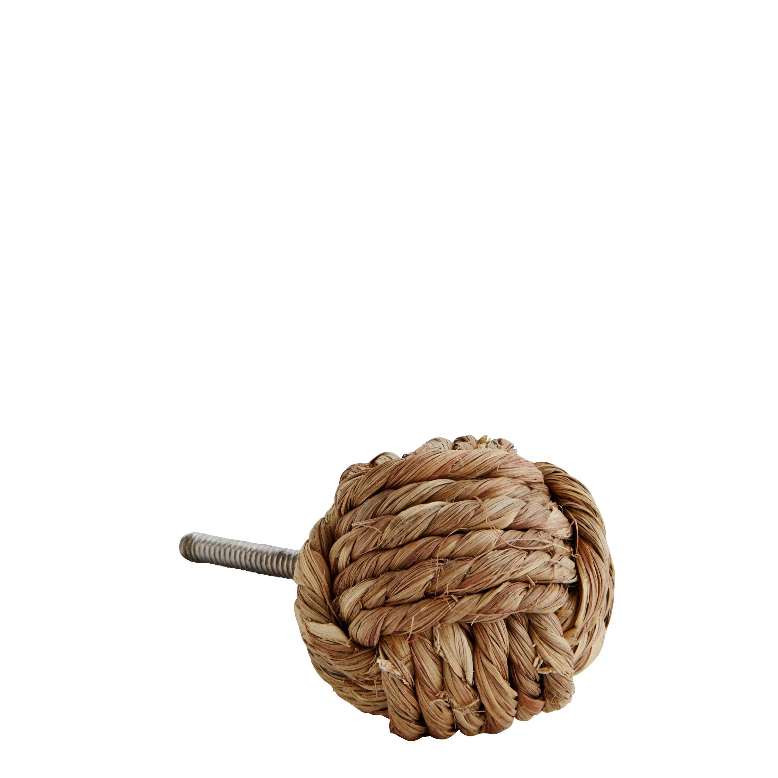 Natural Jute Door Knob - Flo & Joe