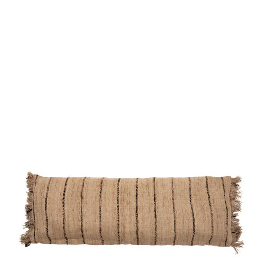 Oh My Gee Cushion Cover - Beige Black - 100 x 35cm - Flo & Joe