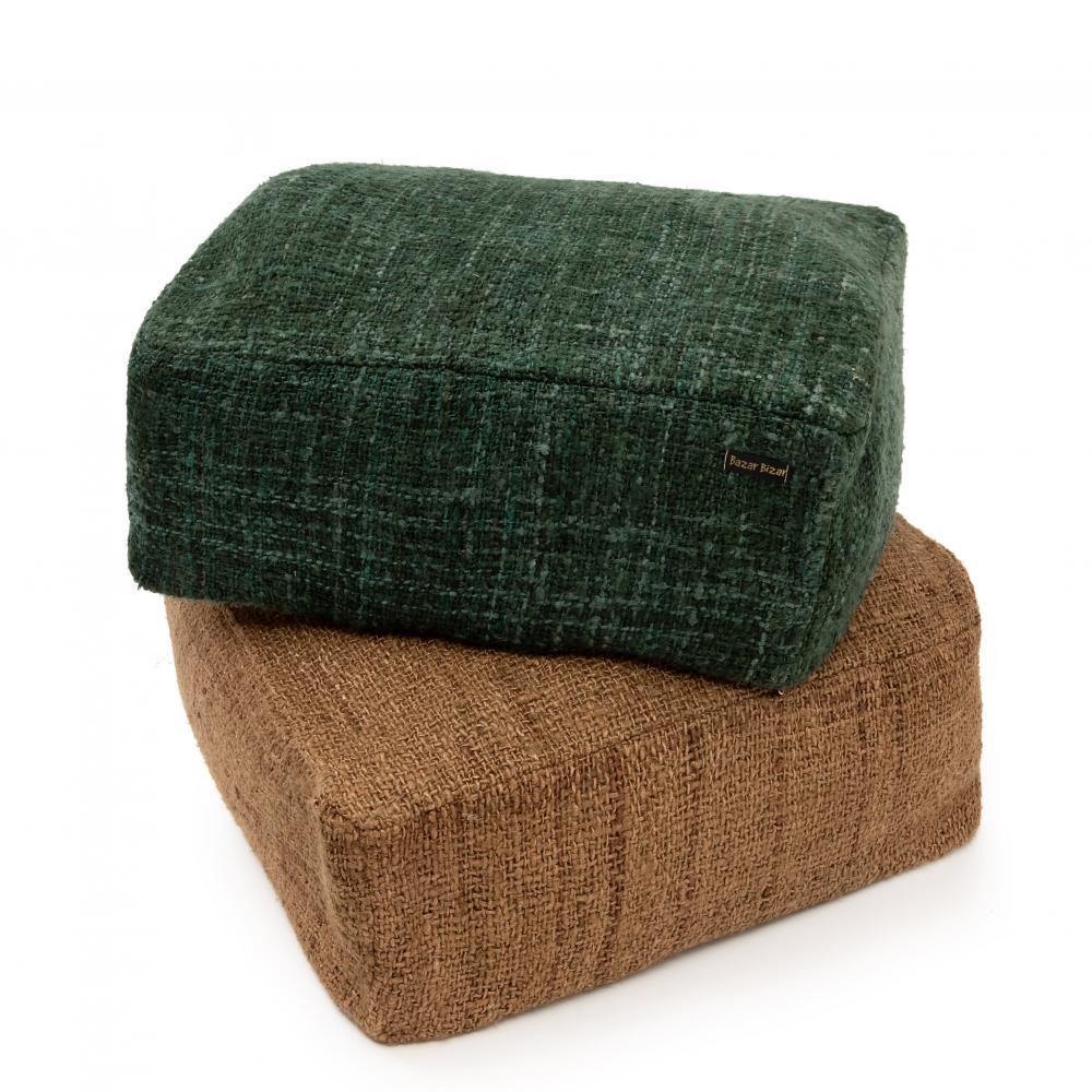 Oh My Gee Pouffe Forest Green - Flo & Joe