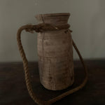 Old Indian Wooden Vase - Flo & Joe