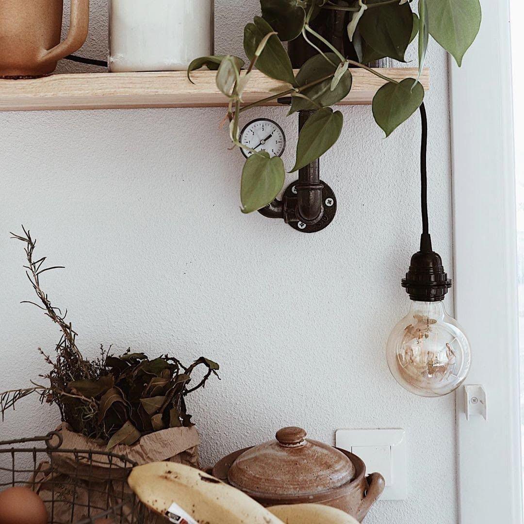 Plugable ceiling light fitting   natural   flo & joe