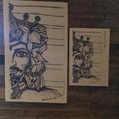 Sicilian Dama Head Tapestry -Small - Flo & Joe