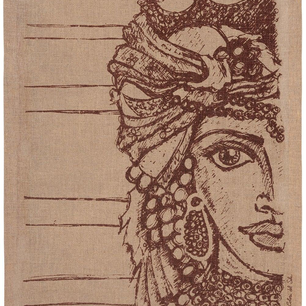 Sicilian Dama Head Wall Hanging Tapestry -Small - Flo & Joe