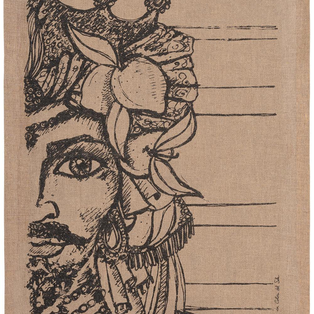Sicilian Moor Head Tapestry - Large - Flo & Joe