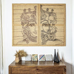 Sicilian Moor Head Tapestry - Small - Flo & Joe