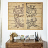 Sicilian Moor Head Tapestry - Small - Flo & Joe