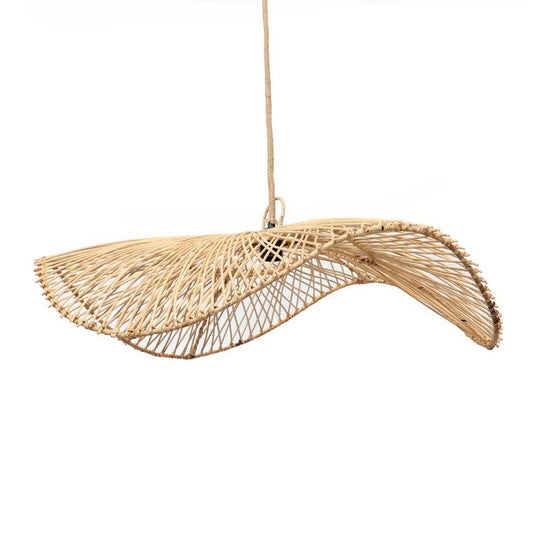 Natural seagrass teardrop clearance vicente pendant shade