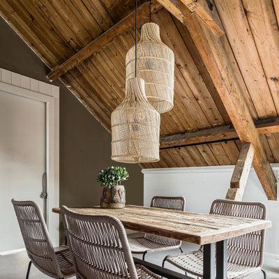 The Cloche Natural Pendant Light - L - Flo & Joe