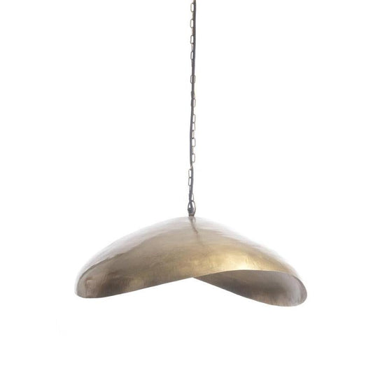 The Fortune Cookie Brass Pendant - XL - Flo & Joe