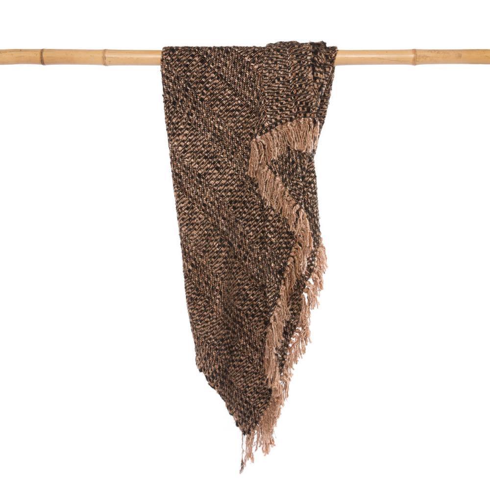 The s'il vous Plaid - Black Copper Throw - Flo & Joe
