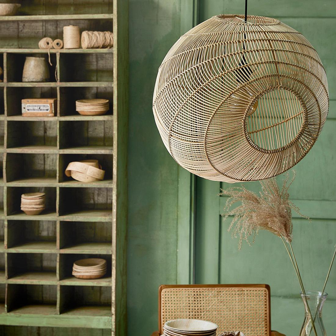 The sphere pendant light   natural   flo & joe