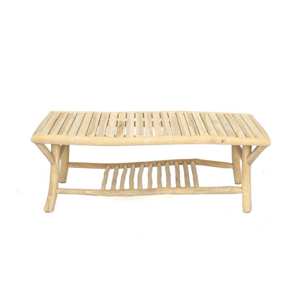 Tulum Teak Coffee Table -Natural - Flo & Joe