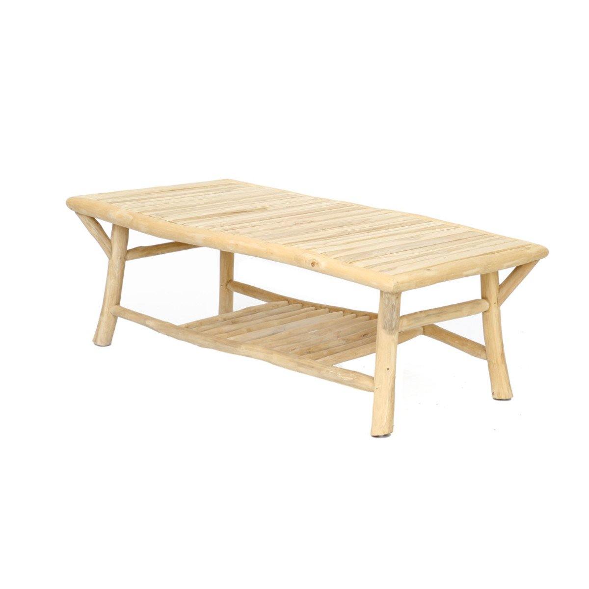 Tulum Teak Coffee Table -Natural - Flo & Joe