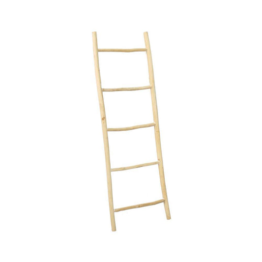 Tulum Teak Root Ladder - Natural - Flo & Joe